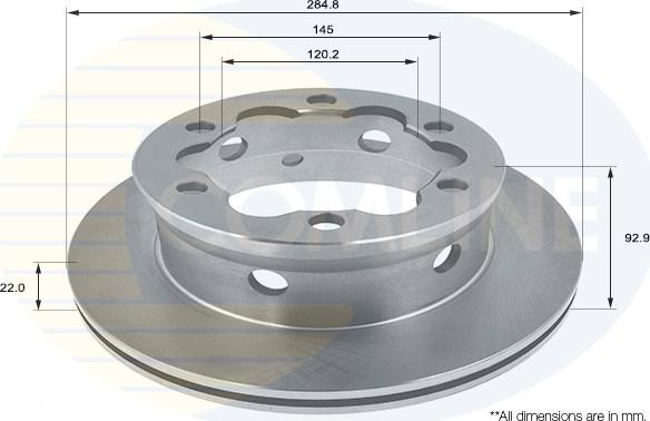 Comline ADC1614V - Kočioni disk www.molydon.hr