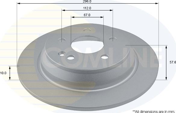 Comline ADC1628 - Kočioni disk www.molydon.hr