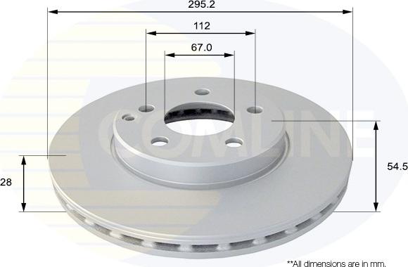 Comline ADC1623V - Kočioni disk www.molydon.hr