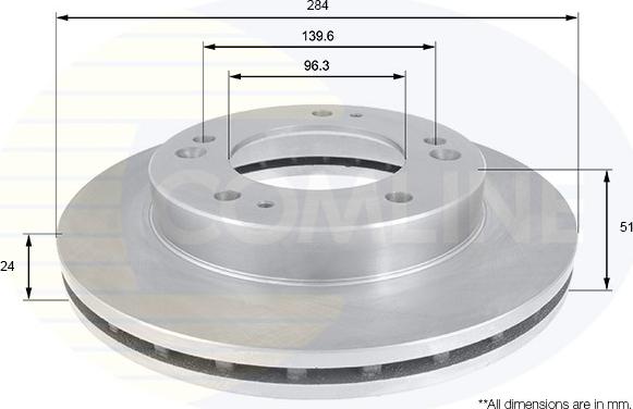 Comline ADC1049V - Kočioni disk www.molydon.hr