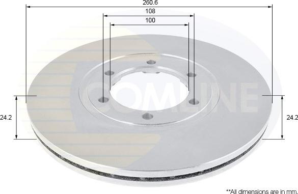 Comline ADC1069V - Kočioni disk www.molydon.hr