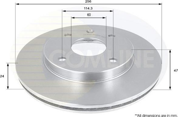 Comline ADC1033V - Kočioni disk www.molydon.hr