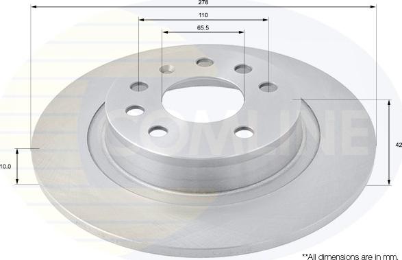 Comline ADC1150 - Kočioni disk www.molydon.hr