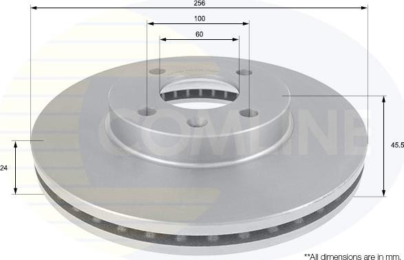 Comline ADC1158V - Kočioni disk www.molydon.hr