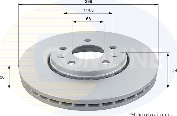 Comline ADC1163V - Kočioni disk www.molydon.hr