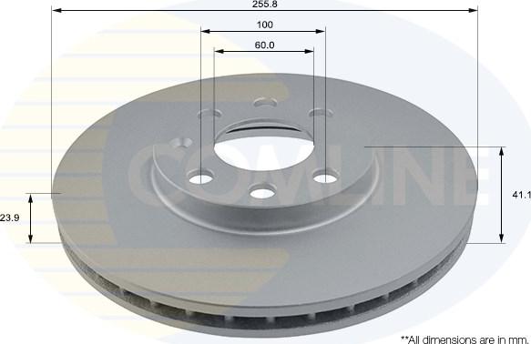 Comline ADC1105V - Kočioni disk www.molydon.hr