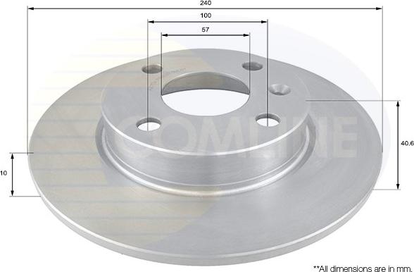 Comline ADC1134 - Kočioni disk www.molydon.hr