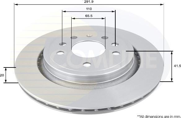 Comline ADC1136V - Kočioni disk www.molydon.hr