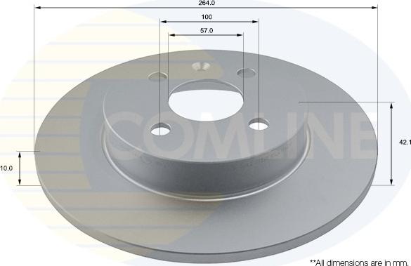 Comline ADC1133 - Kočioni disk www.molydon.hr