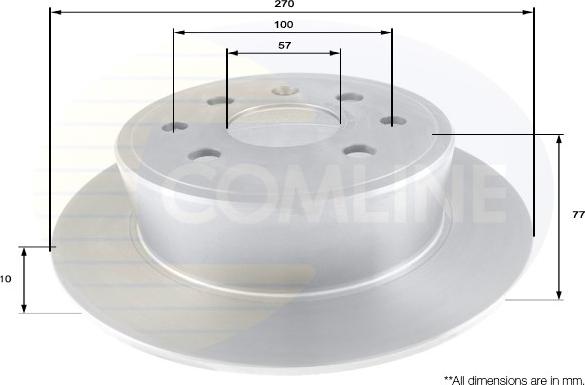 Comline ADC1126 - Kočioni disk www.molydon.hr