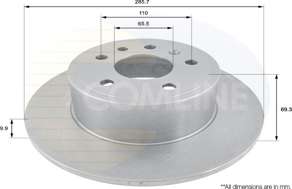 Comline ADC1122 - Kočioni disk www.molydon.hr