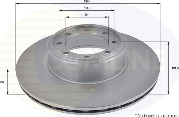 Comline ADC1841V - Kočioni disk www.molydon.hr