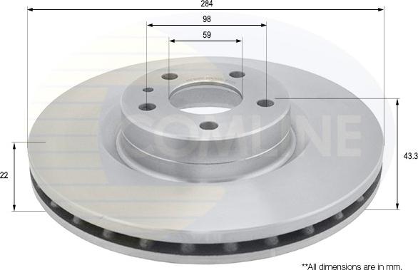 Comline ADC1848V - Kočioni disk www.molydon.hr