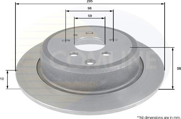 Comline ADC1829 - Kočioni disk www.molydon.hr