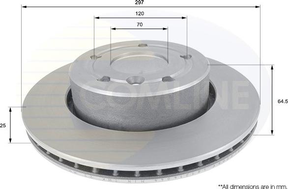 Comline ADC1306V - Kočioni disk www.molydon.hr