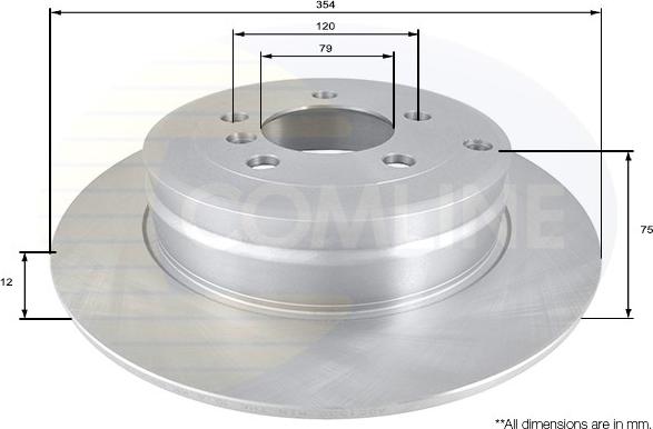 Comline ADC1332 - Kočioni disk www.molydon.hr