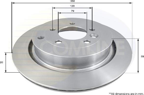 Comline ADC1324V - Kočioni disk www.molydon.hr