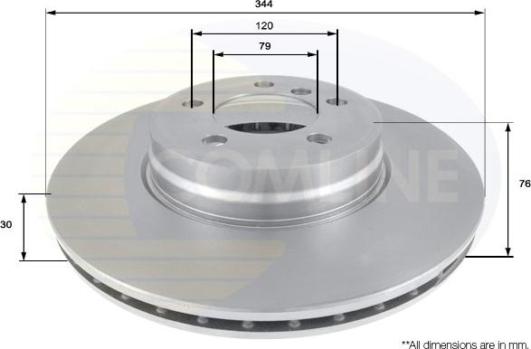 Comline ADC1322V - Kočioni disk www.molydon.hr