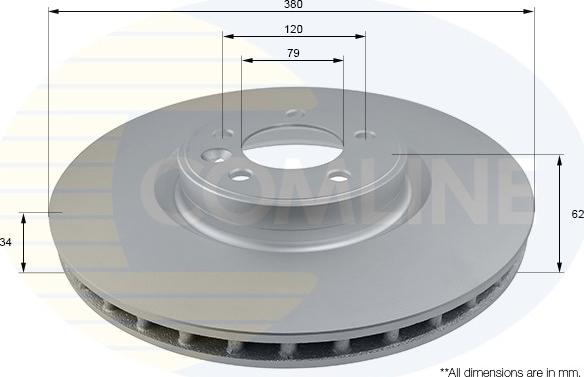 Comline ADC1285V - Kočioni disk www.molydon.hr