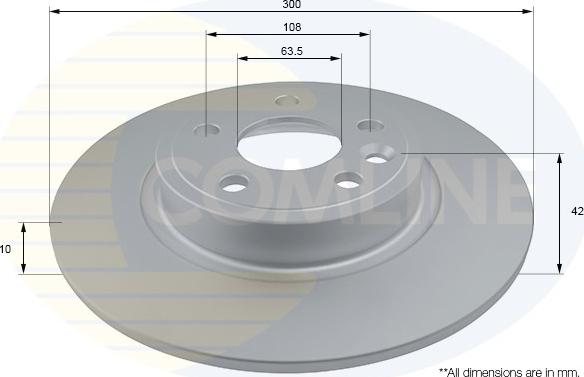 Comline ADC1283 - Kočioni disk www.molydon.hr