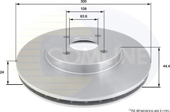 Comline ADC1220V - Kočioni disk www.molydon.hr