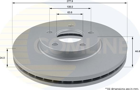 Comline ADC1221V - Kočioni disk www.molydon.hr