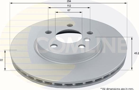 Comline ADC1792V - Kočioni disk www.molydon.hr