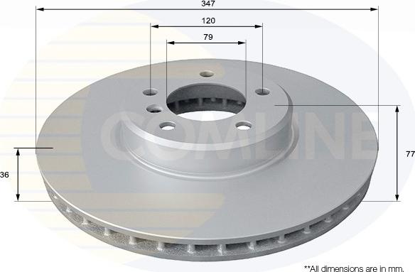 Comline ADC1747V - Kočioni disk www.molydon.hr