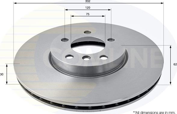 Comline ADC1756V - Kočioni disk www.molydon.hr