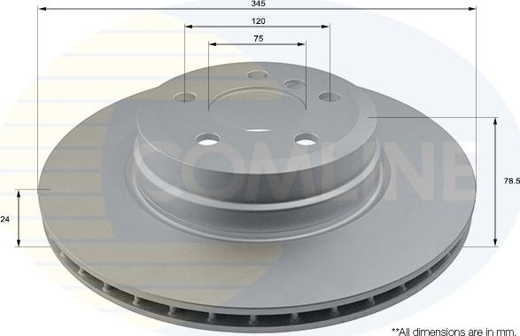 Comline ADC1757V - Kočioni disk www.molydon.hr