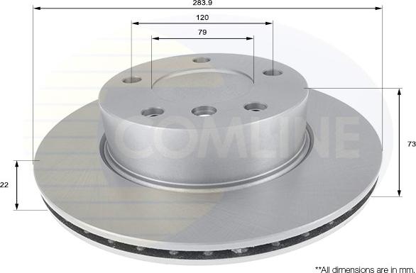 Comline ADC1716V - Kočioni disk www.molydon.hr