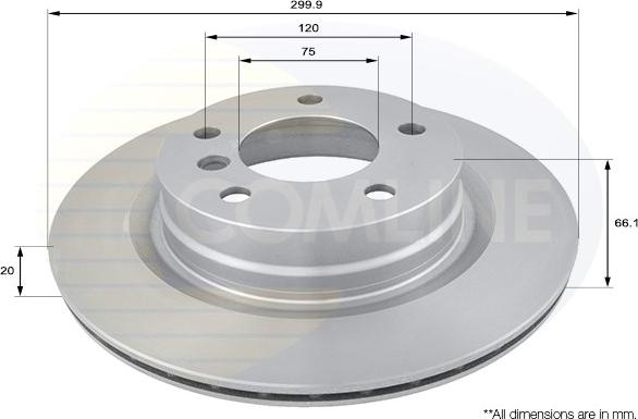 Comline ADC1718V - Kočioni disk www.molydon.hr