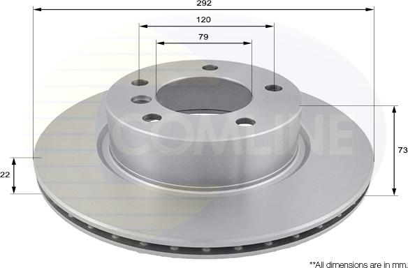 Comline ADC1717V - Kočioni disk www.molydon.hr