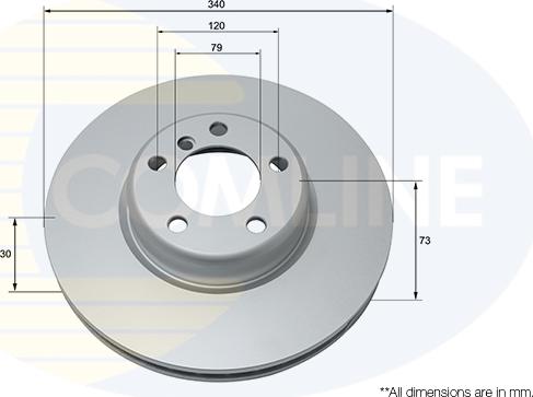 Comline ADC1785V - Kočioni disk www.molydon.hr