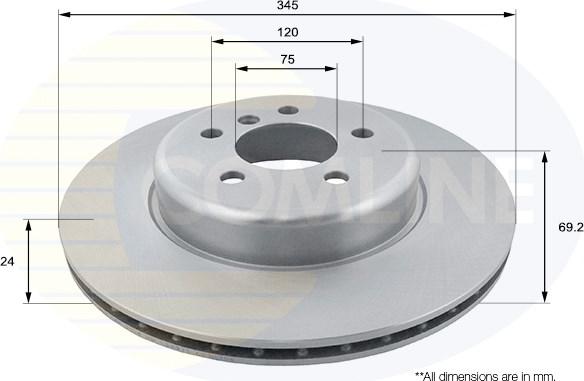 Comline ADC1788V - Kočioni disk www.molydon.hr