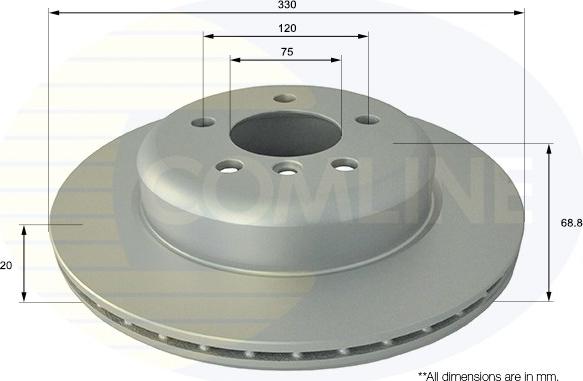 Comline ADC1782V - Kočioni disk www.molydon.hr