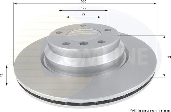 Comline ADC1736V - Kočioni disk www.molydon.hr