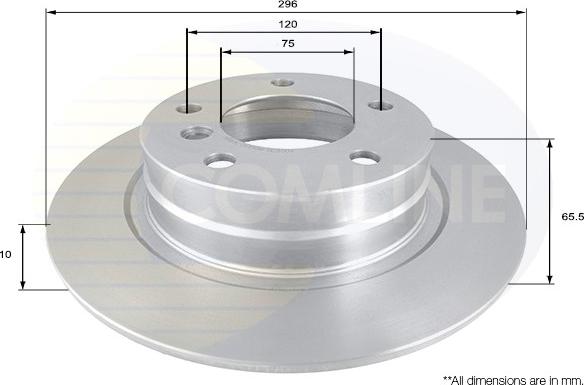 Comline ADC1730 - Kočioni disk www.molydon.hr