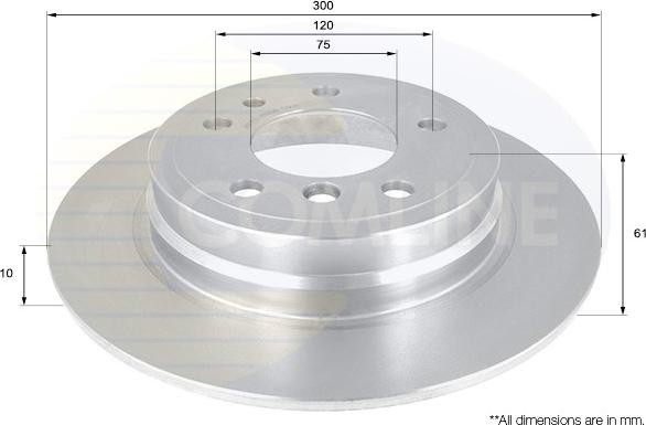 Comline ADC1722 - Kočioni disk www.molydon.hr