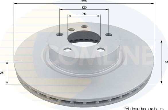 Comline ADC1779V - Kočioni disk www.molydon.hr