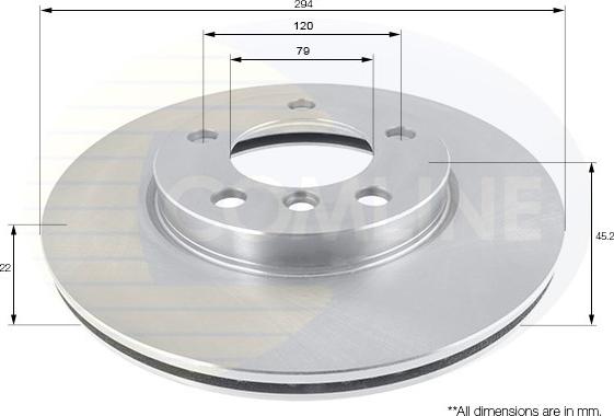 Comline ADC1775V - Kočioni disk www.molydon.hr