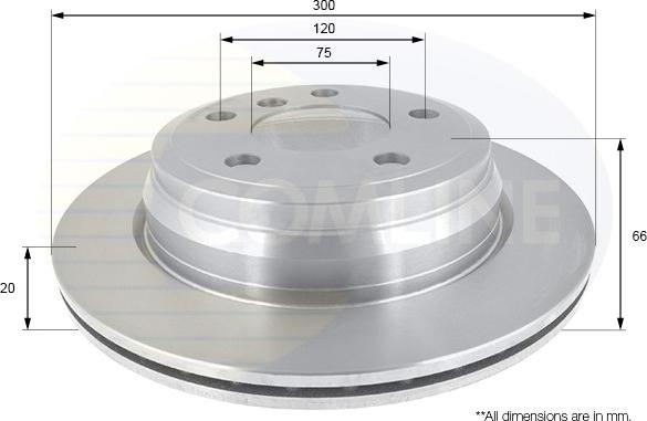 Comline ADC1776V - Kočioni disk www.molydon.hr