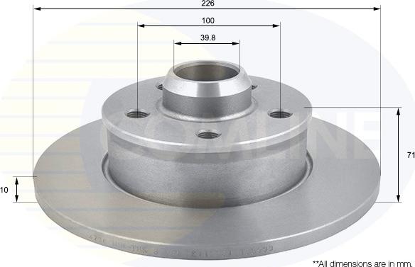 Comline ADC3001 - Kočioni disk www.molydon.hr