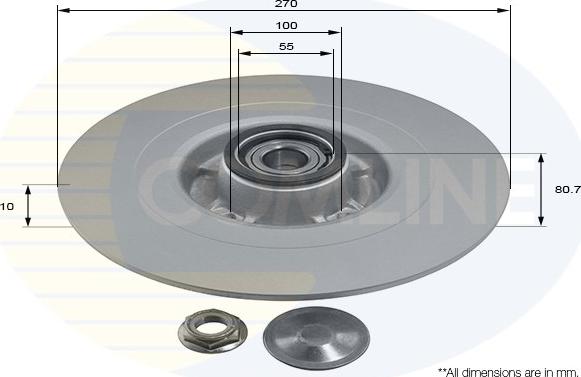 Comline ADC3003 - Kočioni disk www.molydon.hr