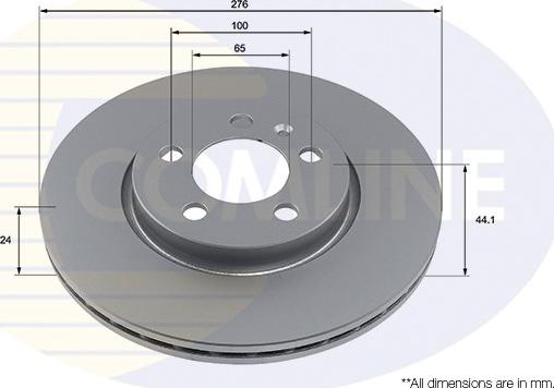 Comline ADC2992V - Kočioni disk www.molydon.hr