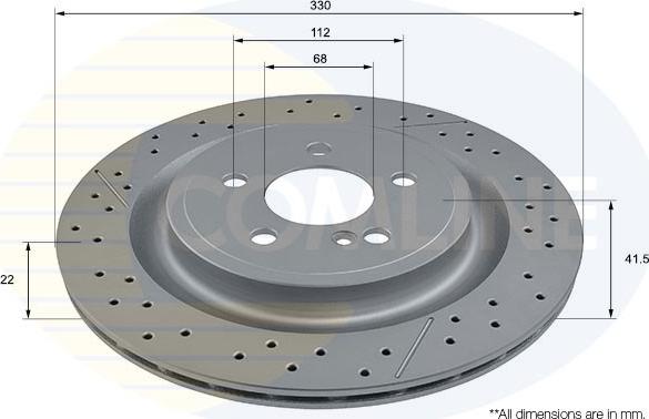 Comline ADC2965V - Kočioni disk www.molydon.hr