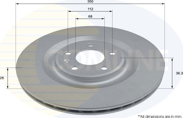 Comline ADC2963V - Kočioni disk www.molydon.hr