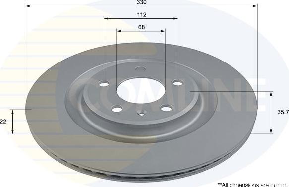 Comline ADC2907V - Kočioni disk www.molydon.hr