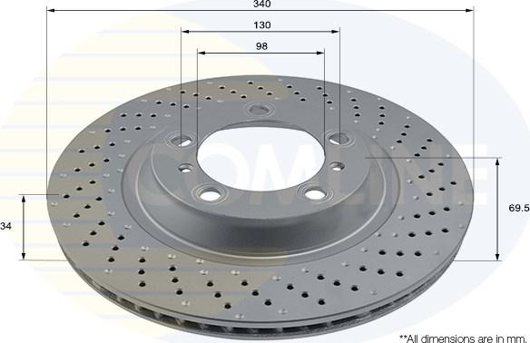 Comline ADC2919VR - Kočioni disk www.molydon.hr