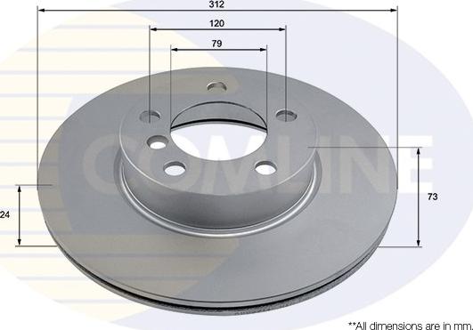 Comline ADC2914V - Kočioni disk www.molydon.hr